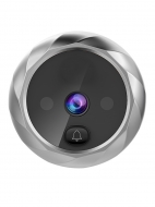 Видеоглазок для входной двери, DoorVue, серебряный