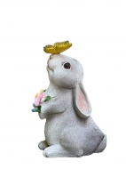 Фигурка садовая Bunnyfly на солнечной батарее